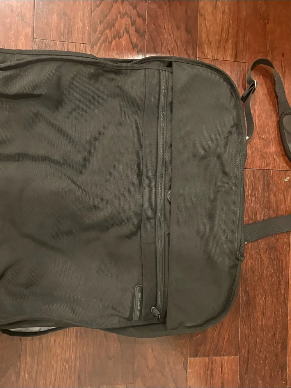 Black Men's Travel Shoulder Bag - Spacious Everyday Carry